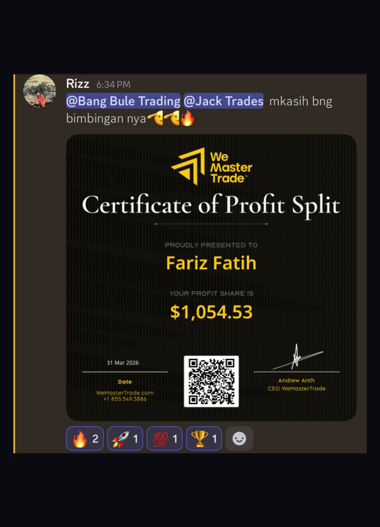 Testimoni trader member JW Trading Academy