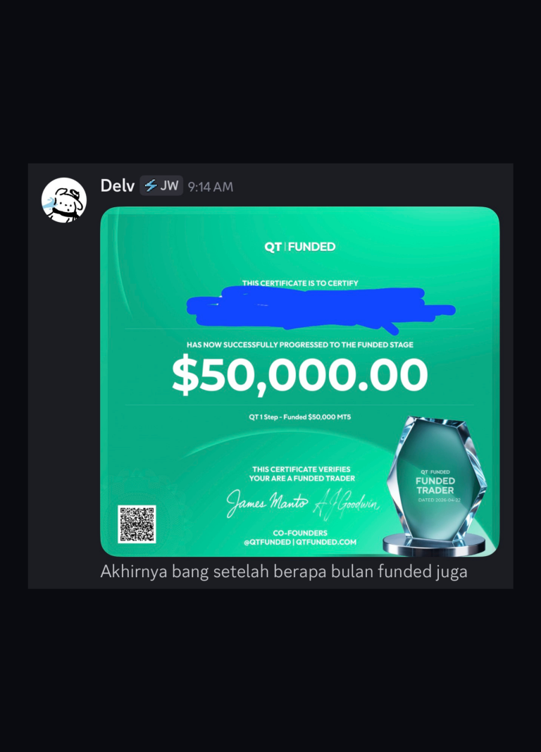 Testimoni trader member JW Trading Academy
